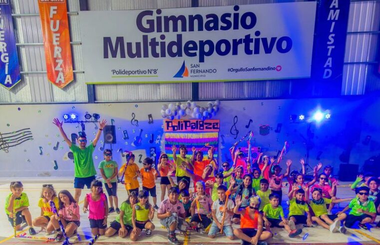 Las Colonias de San Fernando disfrutaron grandes fiestas en los Polideportivos