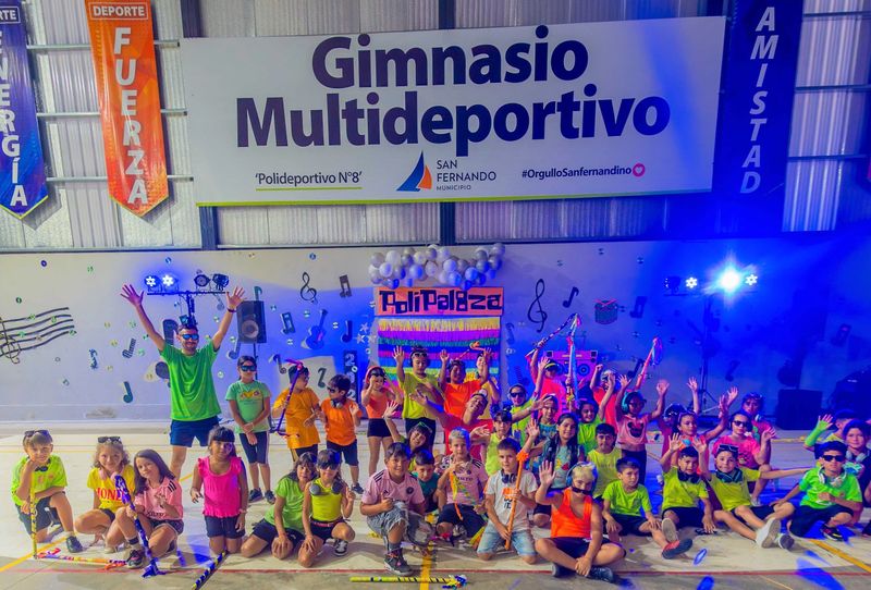 Las Colonias de San Fernando disfrutaron grandes fiestas en los Polideportivos