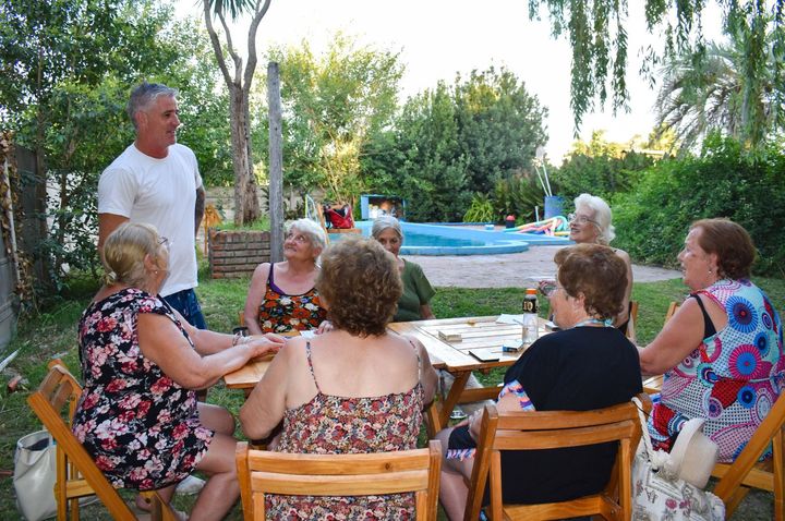 Diz participó del cierre de colonia para adultos mayores de Navarro