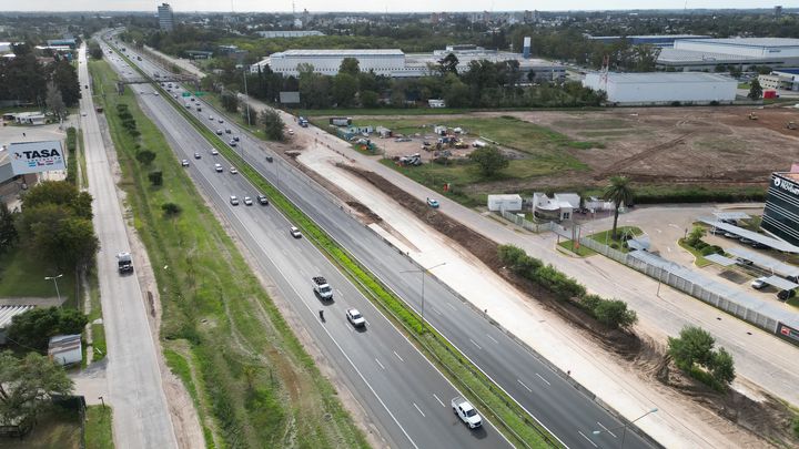 Escobar: Los nuevos accesos a la Panamericana entran en la etapa final de obra