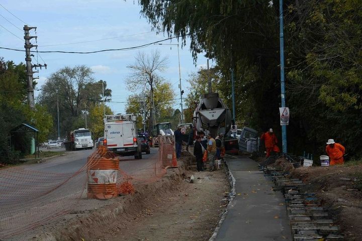 Comenzó el ensanche de la Ruta 26 entre Maquinista Savio e Ingeniero Maschwitz 