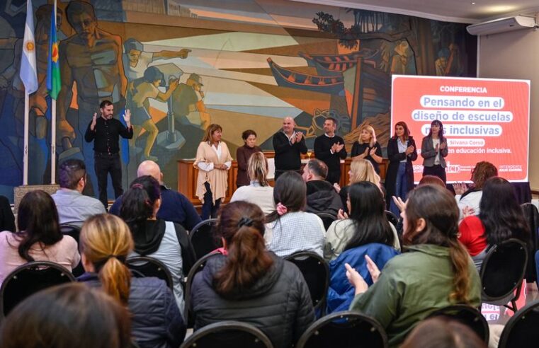 HCD de Tigre albergó jornada de reflexión y debate “Pensando en el diseño de escuelas más inclusivas”