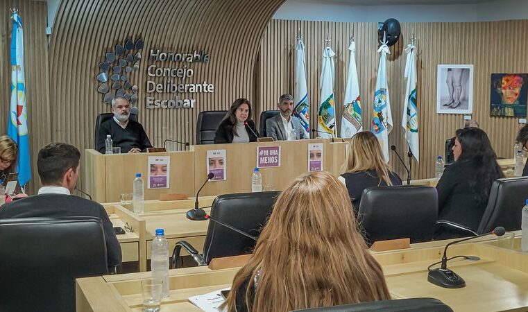 HCD Escobar realizó una sesión especial por el día de “Ni una menos”