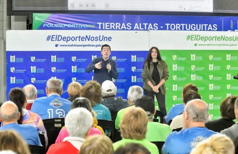 Se realizó el lanzamiento de los Juegos Bonaerenses 2024 en Malvinas Argentinas