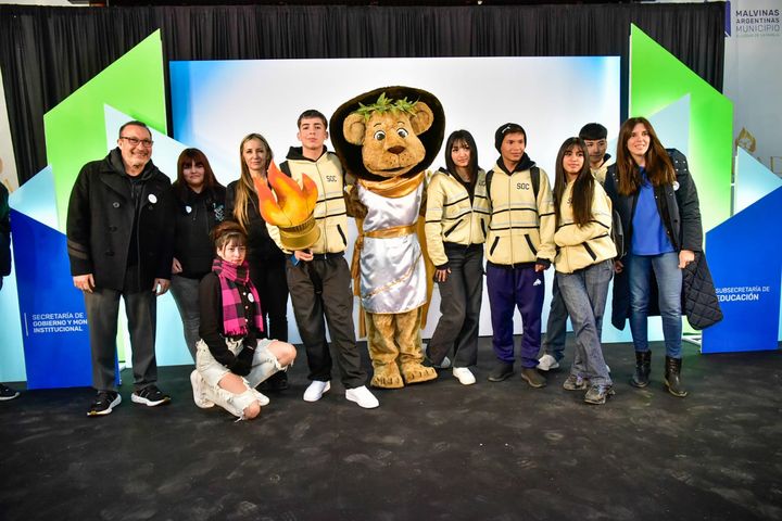 Presentaron las “Olimpíadas Malvinenses” en el Polideportivo Braian Toledo