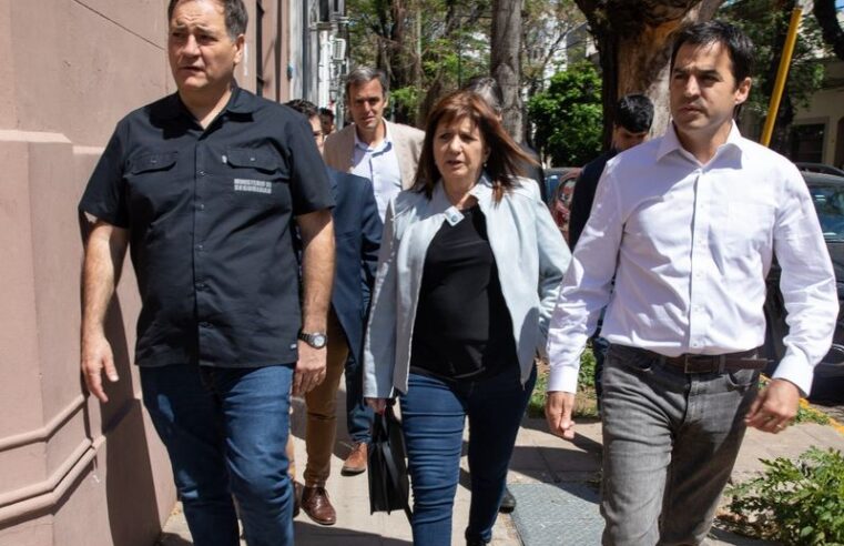 Lanús recibió a Bullrich y a Alonso: “Estamos trabajando juntos para cuidar a los sanisidrenses”