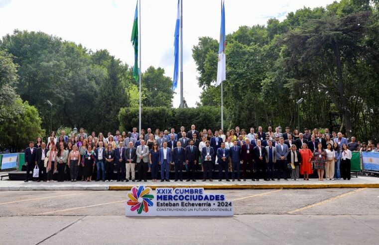 Gray asumió la presidencia de Mercociudades por el período 2024-2025
