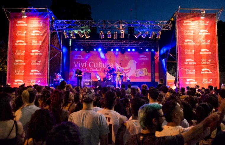 Este verano, San Martín ofrece más de 1200 propuestas culturales gratuitas