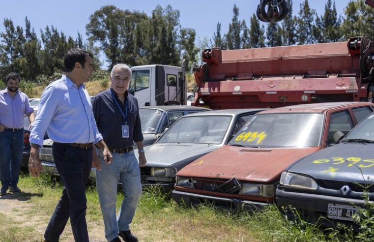 Bajo Boulogne: compactarán más de 1.300 autos abandonados, y lo recaudado irá a los bomberos voluntarios