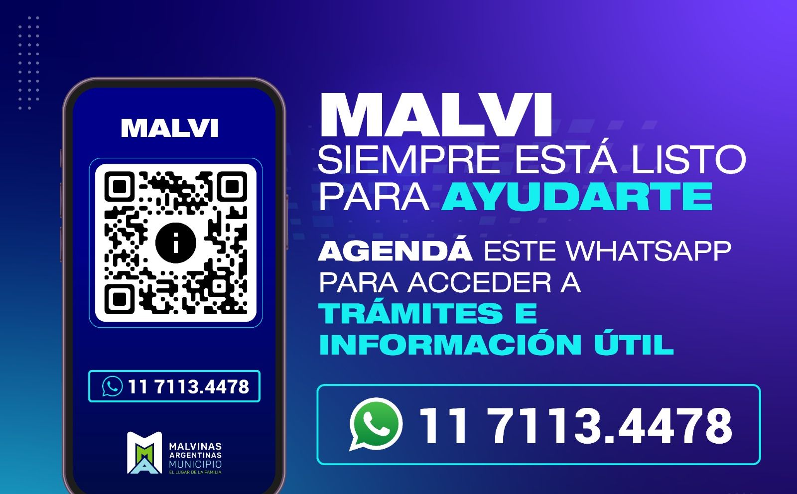 Malvinas Argentinas avanza con más tecnología