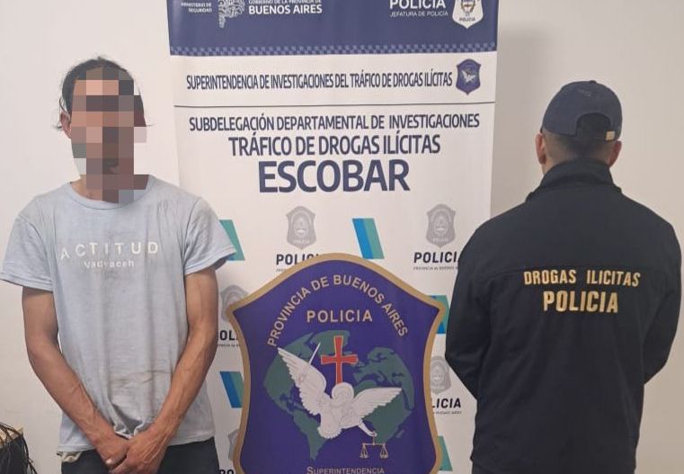 Escobar: cayó el líder de una banda de narcomenudeo que estaba prófugo