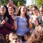 Las familias acompañaron el acto de inicio en el Auditorio Hugo del Carril