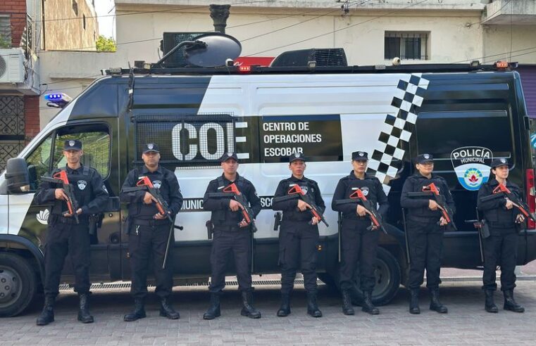 Policía Municipal de Escobar realizó 855 procedimientos positivos y aprehendió a 88 personas en su primer mes de funcionamiento