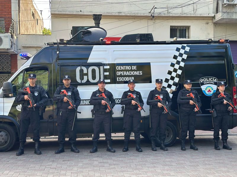 Policía Municipal de Escobar realizó 855 procedimientos positivos y aprehendió a 88 personas en su primer mes de funcionamiento