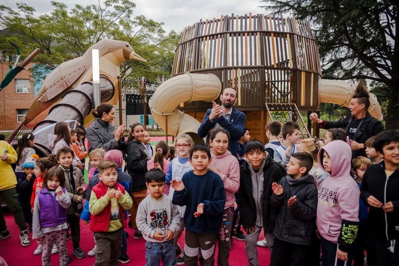 Selci inauguró el Parque de las Infancias en el predio municipal