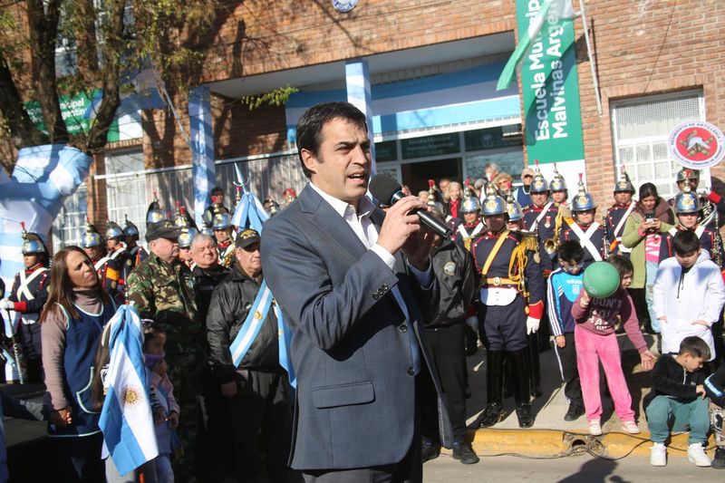 San Isidro: anunciaron la ampliación de la Escuela Malvinas Argentinas en su 50º aniversario
