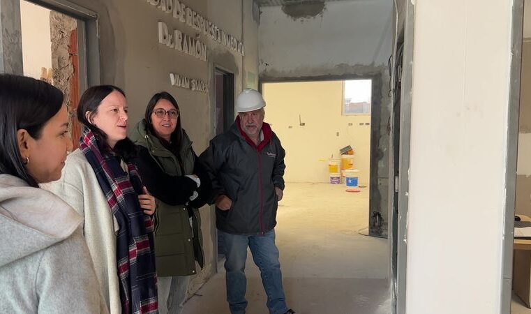 Avanza la construcción de la nueva guardia del Hospital Houssay en el oeste de Vicente López