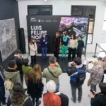 Fernando Moreira inauguró una gran muestra de Luis Felipe Noé