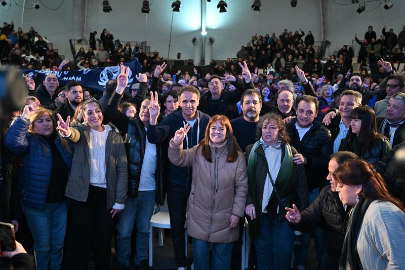 Moreira y Katopodis lanzaron la campaña de Fuerza Patria en San Martín