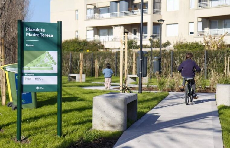 San Isidro suma un nuevo espacio verde en Beccar