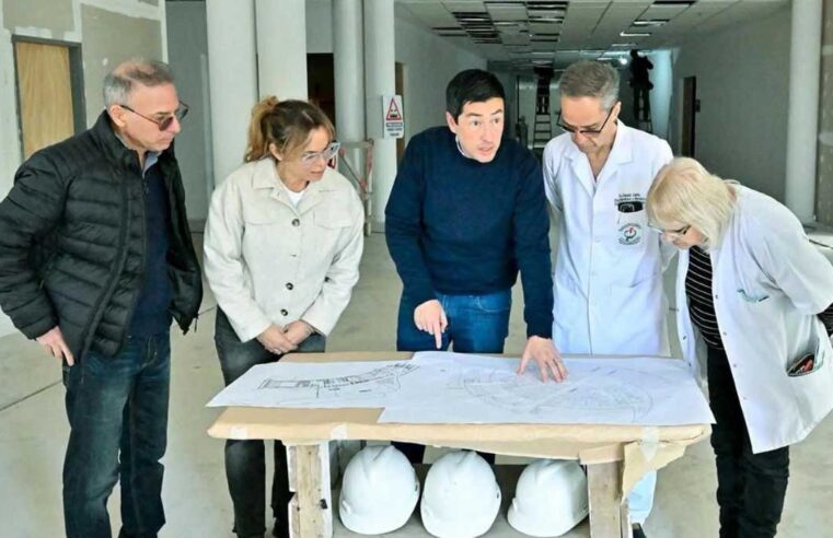Nardini visitó el HUMA: “La salud es prioridad”