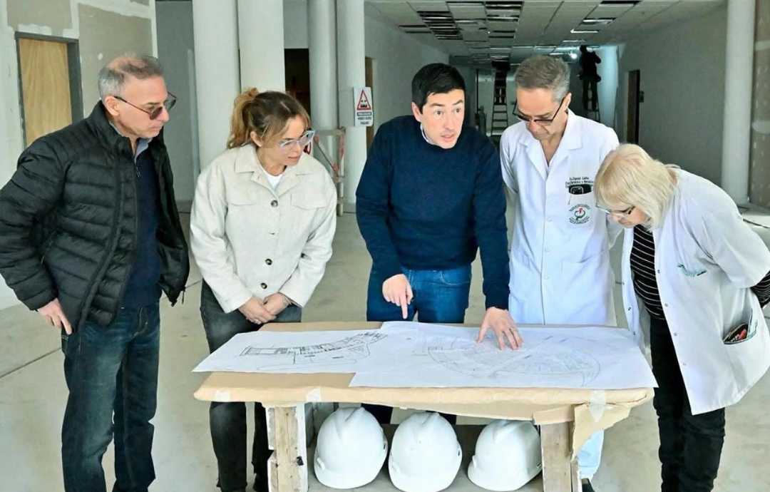 Nardini visitó el HUMA: “La salud es prioridad”