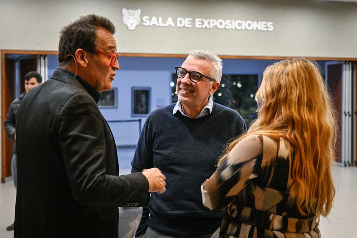 Junto a Álvaro Navia, Julio Zamora presentó la apertura de la Escuela de Formación Actoral de Tigre