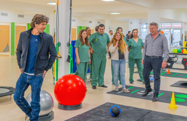 Andreotti inauguró un nuevo Centro de Rehabilitación y Kinesiología municipal