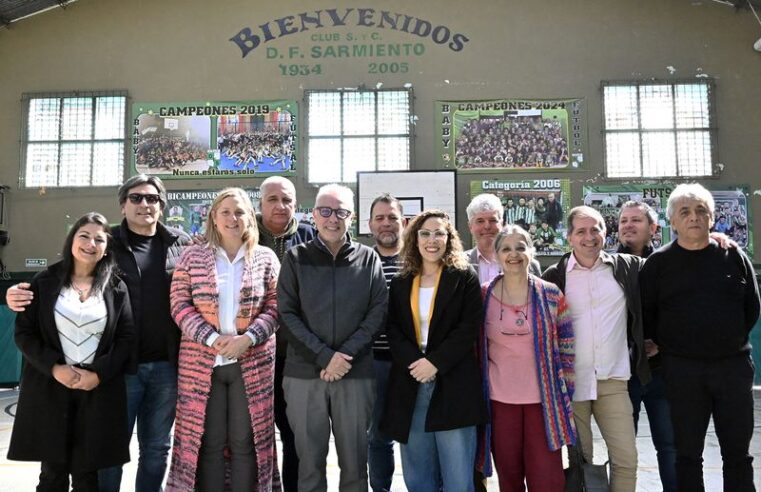 Zamora: “Ni el Gobierno nacional ni el provincial acompañan a los clubes de barrio”