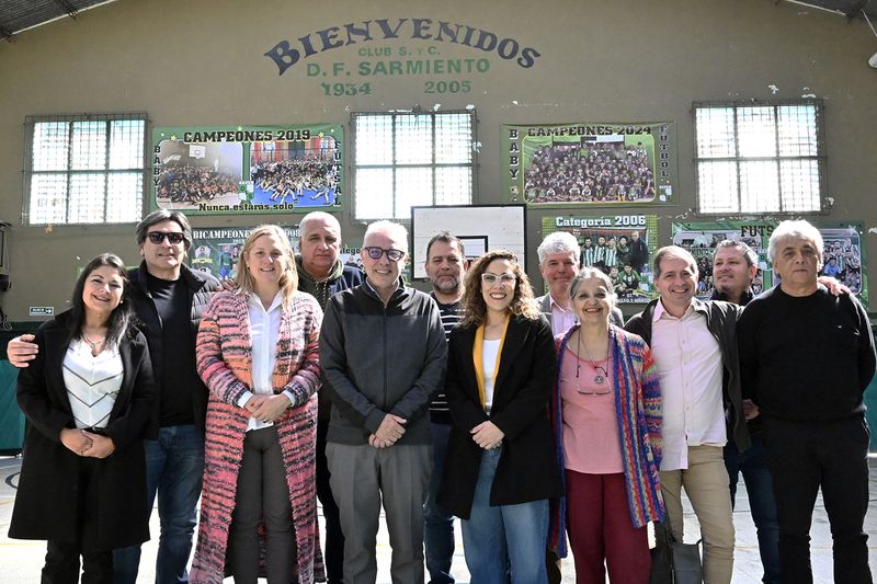 Zamora: “Ni el Gobierno nacional ni el provincial acompañan a los clubes de barrio”