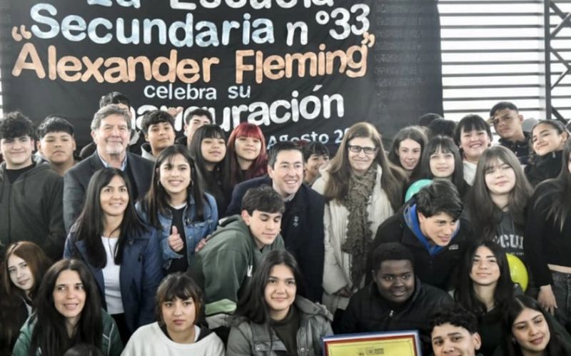 Malvinas Argentinas: La Escuela Secundaria Nro 33 ya tiene edificio propio