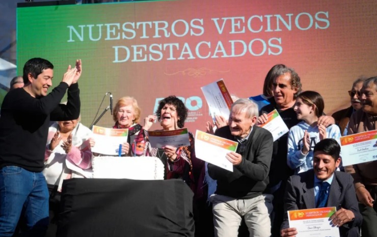 La Ciudad de Ing. Adolfo Sourdeaux celebró a lo grande su aniversario