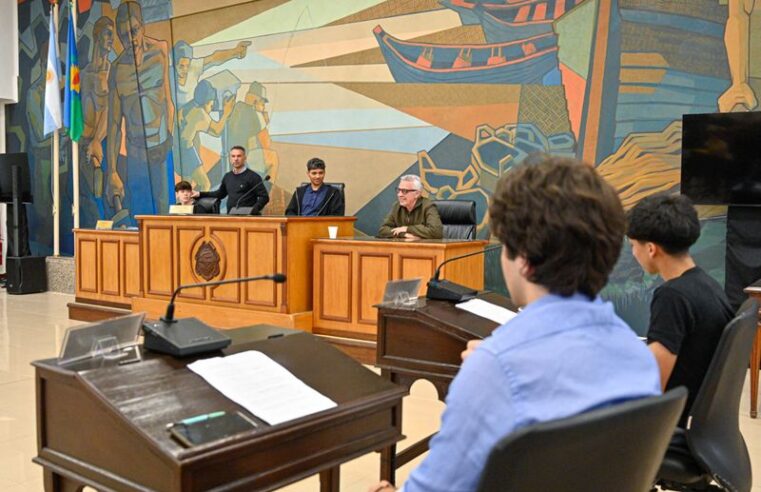Zamora acompañó una nueva edición del Parlamento Juvenil 2025 en el HCD de Tigre