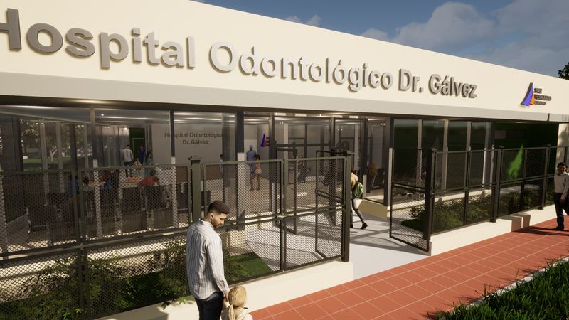 Andreotti mostró cómo será el nuevo Hospital Odontológico Municipal de San Fernando