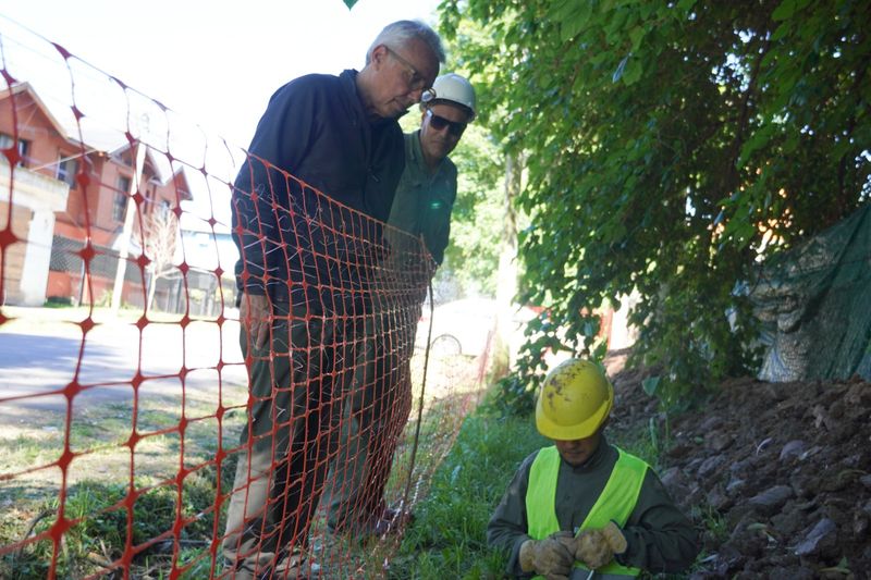 Zamora recorrió obras de gas en Benavídez: “Este es un elemento esencial para la vida cotidiana de los vecinos”