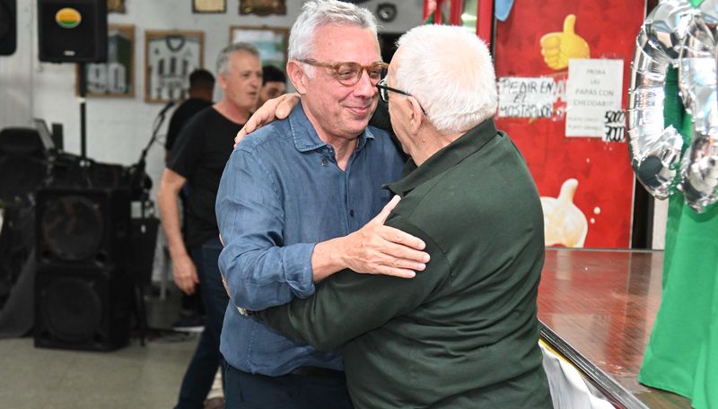 Zamora acompañó el 73° aniversario del Club Social y Deportivo Juventud de Rincón de Milberg