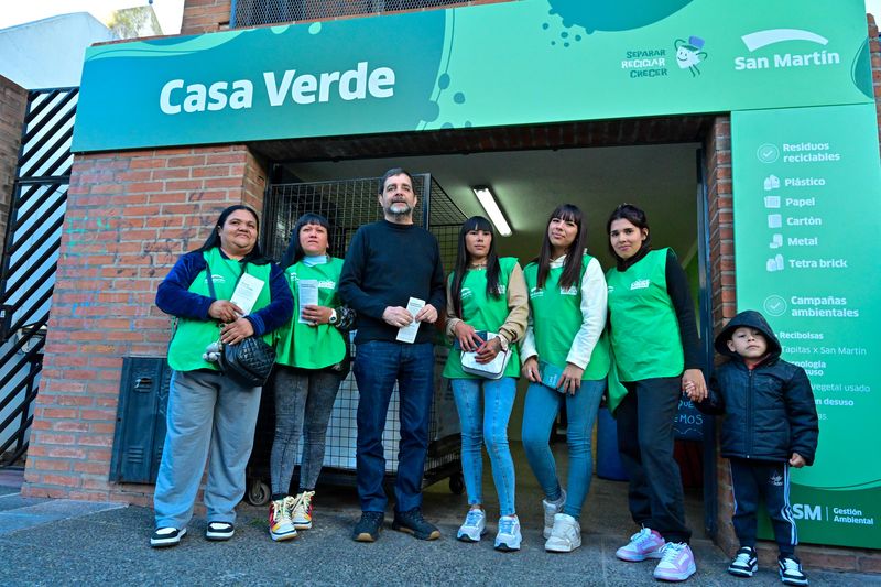  Moreira inauguró la Casa Verde de Villa Ballester