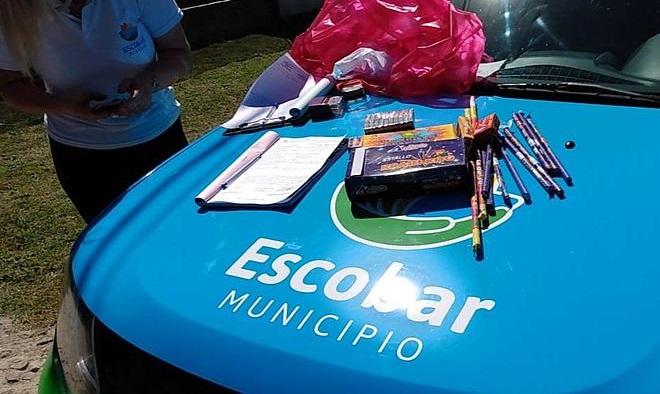 Escobar libre de pirotecnia sonora: la Municipalidad hará controles para evitar la venta y el uso