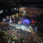 Se encendió la Navidad en Malvinas Argentinas navidadmalv