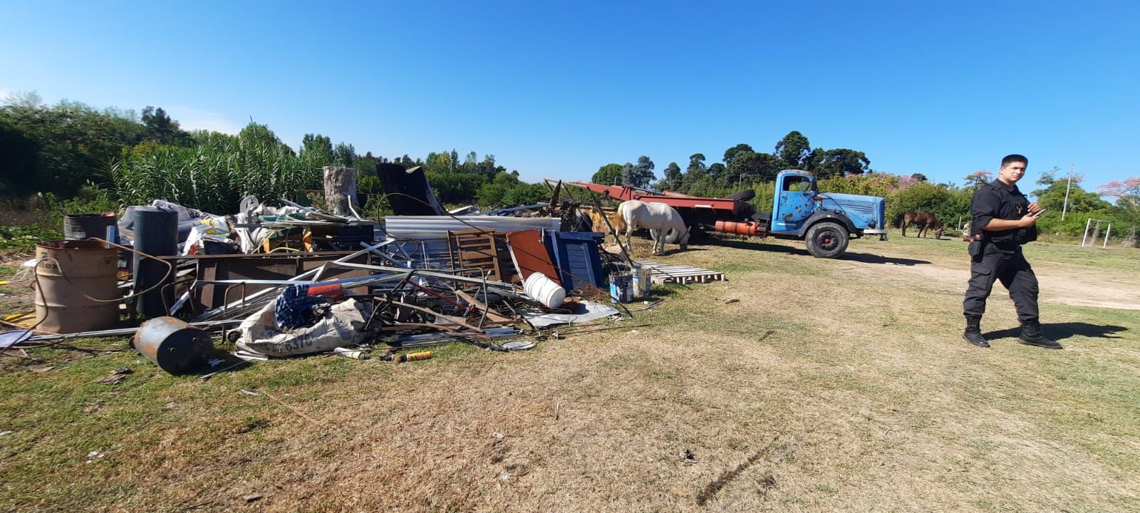 Escobar intensifica los operativos contra basurales ilegales