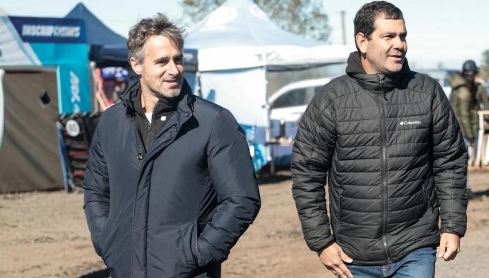 Achával recorrió Dolores junto a García y destacó el potencial turístico y productivo de la ciudad
