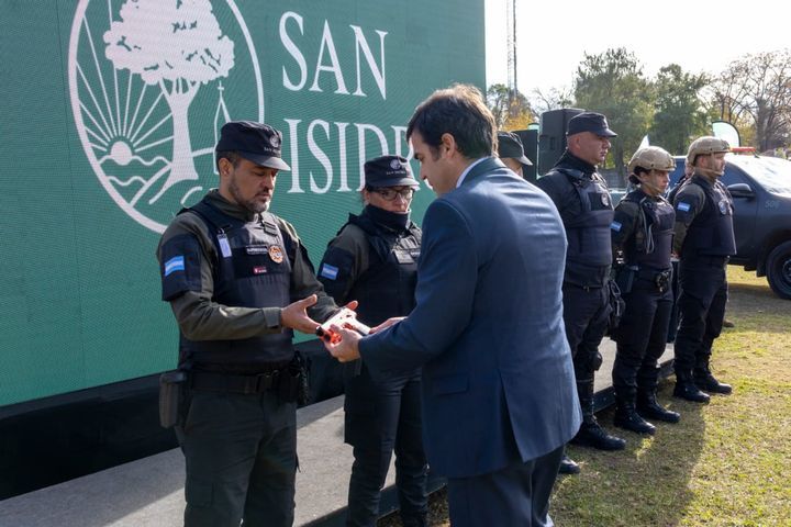 San Isidro incorpora armas de baja letalidad para fortalecer la prevención del delito
