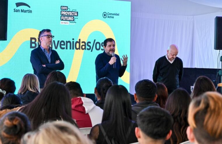 Más de 1500 estudiantes pasaron por la Expo Proyectá Futuro de San Martín