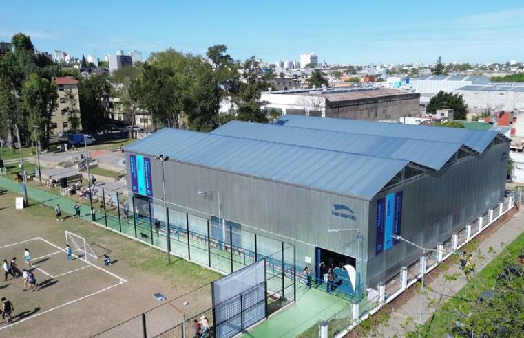 San Martín sumó nuevo espacio multideportivo en el Parque José Hernández 