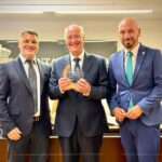San Andrés de Giles formalizó su hermanamiento con Laredo y presentó el potencial productivo y cultural en España Hermanamiento AJA